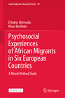 Buchcover Psychosocial Experiences of African Migrants in Six European Countries