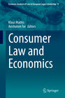 Buchcover Consumer Law and Economics