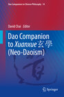 Buchcover Dao Companion to Xuanxue 玄學 (Neo-Daoism)