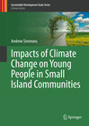 Buchcover Impacts of Climate Change on Young People in Small Island Communities