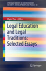 Buchcover Legal Education and Legal Traditions: Selected Essays