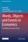 Buchcover Words, Objects and Events in Economics