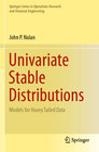 Buchcover Univariate Stable Distributions