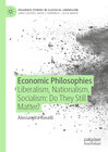 Buchcover Economic Philosophies