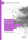 Buchcover Nomocratic Pluralism