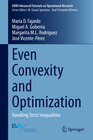 Buchcover Even Convexity and Optimization