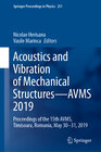Buchcover Acoustics and Vibration of Mechanical Structures—AVMS 2019