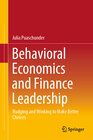 Buchcover Behavioral Economics and Finance Leadership