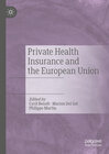 Buchcover Private Health Insurance and the European Union