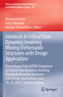 Buchcover Advances in Critical Flow Dynamics Involving Moving/Deformable Structures with Design Applications