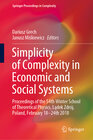 Buchcover Simplicity of Complexity in Economic and Social Systems