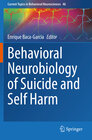 Buchcover Behavioral Neurobiology of Suicide and Self Harm