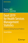 Buchcover Excel 2019 for Health Services Management Statistics