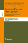 Buchcover Business Process Management: Blockchain and Robotic Process Automation Forum