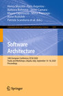 Buchcover Software Architecture