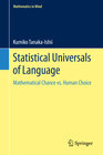 Buchcover Statistical Universals of Language