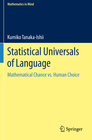 Buchcover Statistical Universals of Language