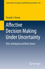 Buchcover Affective Decision Making Under Uncertainty