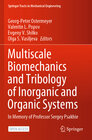 Buchcover Multiscale Biomechanics and Tribology of Inorganic and Organic Systems