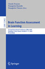 Buchcover Brain Function Assessment in Learning