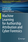 Buchcover Machine Learning for Authorship Attribution and Cyber Forensics