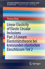 Buchcover Linear Elasticity of Elastic Circular Inclusions Part 2/Lineare Elastizitätstheorie bei kreisrunden elastischen Einschlü