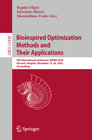 Buchcover Bioinspired Optimization Methods and Their Applications
