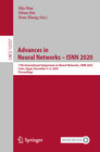 Buchcover Advances in Neural Networks – ISNN 2020