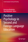 Buchcover Positive Psychology in Second and Foreign Language Education