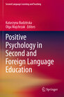 Buchcover Positive Psychology in Second and Foreign Language Education