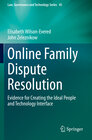 Buchcover Online Family Dispute Resolution