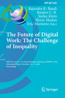 Buchcover The Future of Digital Work: The Challenge of Inequality