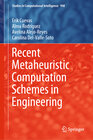 Buchcover Recent Metaheuristic Computation Schemes in Engineering