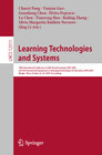 Buchcover Learning Technologies and Systems
