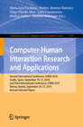 Buchcover Computer-Human Interaction Research and Applications