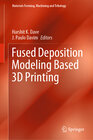 Buchcover Fused Deposition Modeling Based 3D Printing
