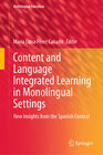 Buchcover Content and Language Integrated Learning in Monolingual Settings
