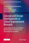 Buchcover Concept and Design Developments in School Improvement Research