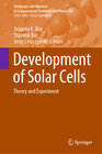 Buchcover Development of Solar Cells
