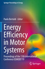 Buchcover Energy Efficiency in Motor Systems