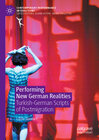 Buchcover Performing New German Realities