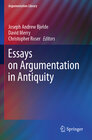Buchcover Essays on Argumentation in Antiquity