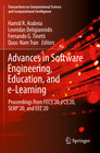 Buchcover Advances in Software Engineering, Education, and e-Learning