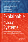 Buchcover Explainable Fuzzy Systems