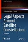 Buchcover Legal Aspects Around Satellite Constellations