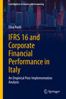 Buchcover IFRS 16 and Corporate Financial Performance in Italy