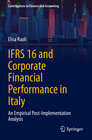 Buchcover IFRS 16 and Corporate Financial Performance in Italy