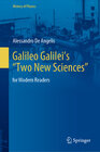 Buchcover Galileo Galilei’s “Two New Sciences”
