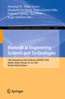 Buchcover Biomedical Engineering Systems and Technologies
