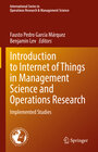 Buchcover Introduction to Internet of Things in Management Science and Operations Research